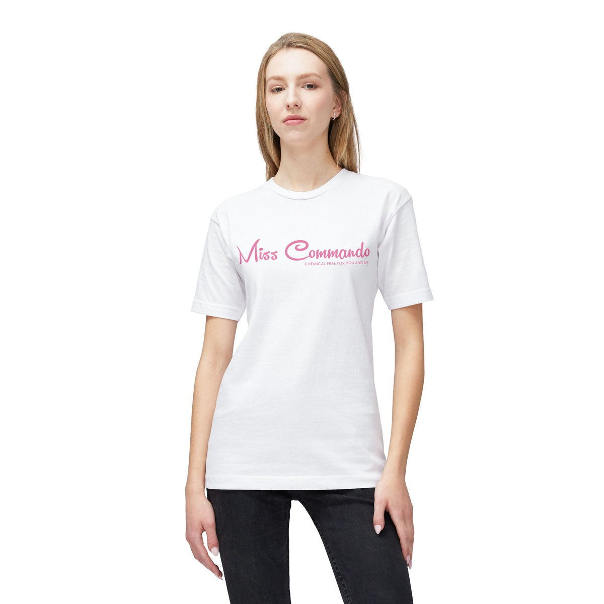 Miss Commando T-Shirt, (Unisex Midweight) Made in US