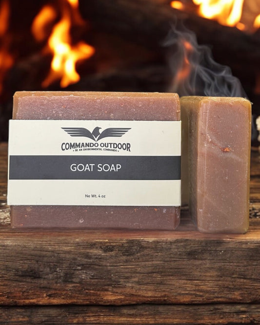 Bonfire Men’s Goat Milk Soap, chemical-free and natural
