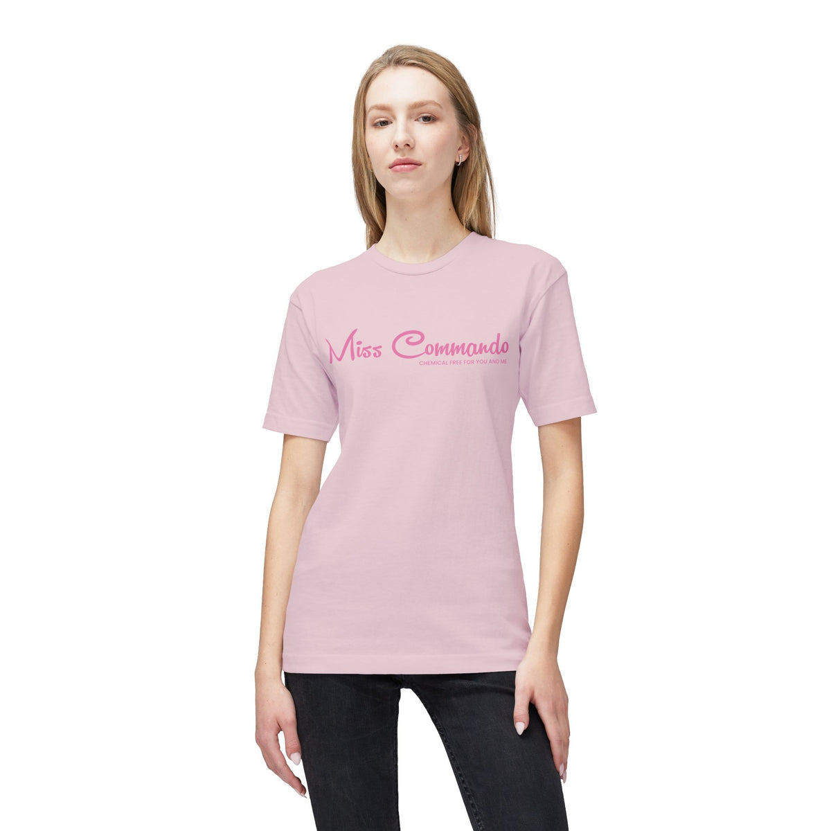 Miss Commando T-Shirt, (Unisex Midweight) Made in US