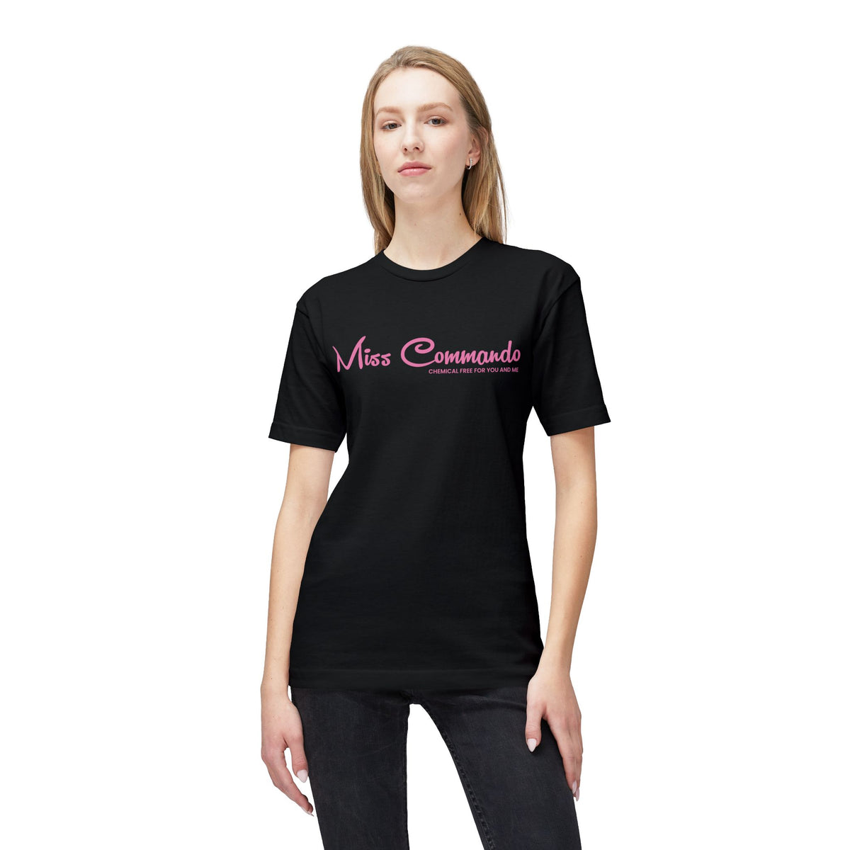 Miss Commando T-Shirt, (Unisex Midweight) Made in US