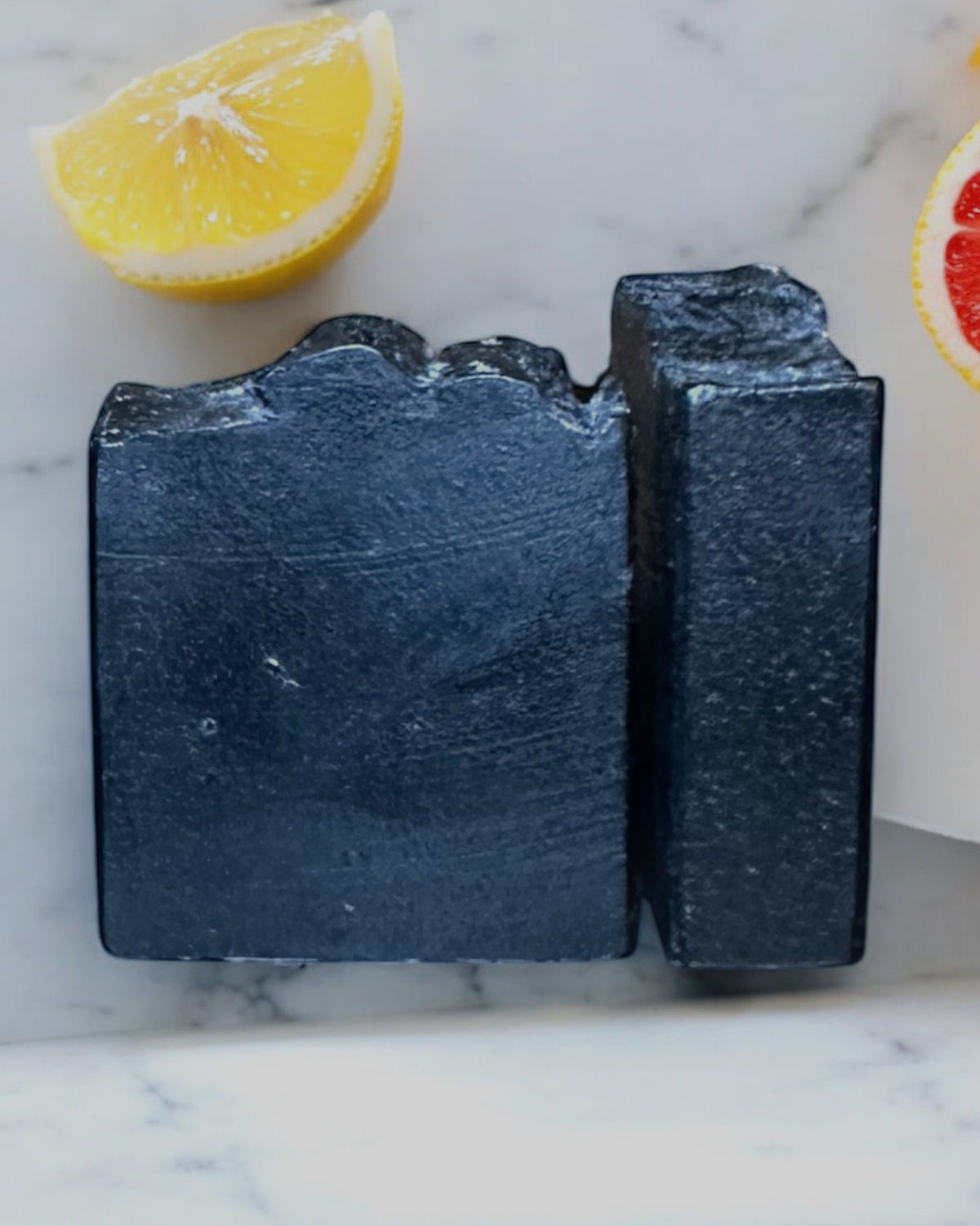 Charcoal goat milk soap. detox non toxic 