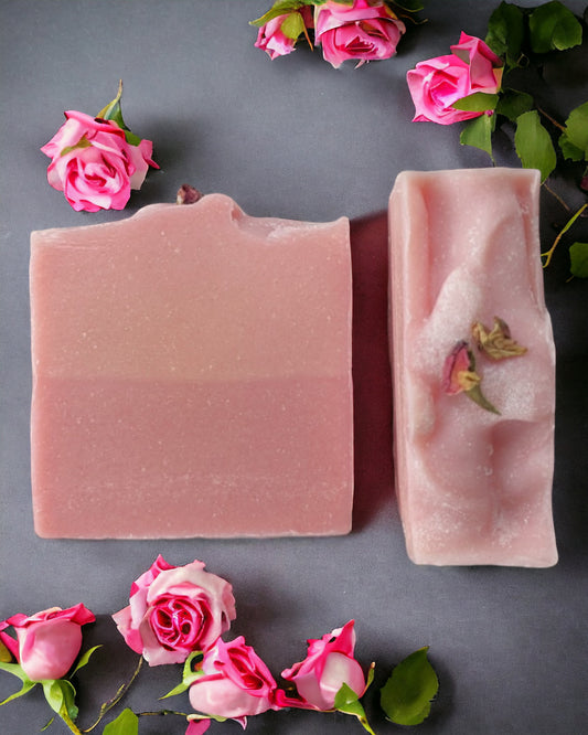 Rose Commando Goat Soap, non-toxic and chemical-free