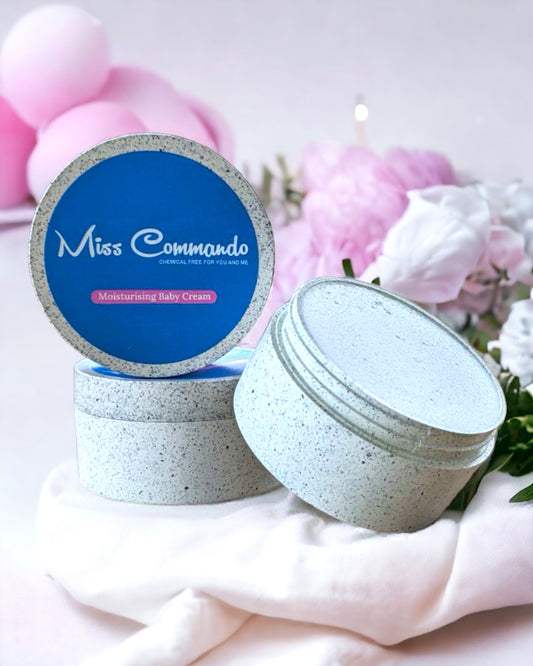 Goat Milk Baby Cream, non-toxic with baby powder fragrance